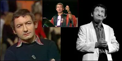 Cet étudiant en kinésithérapie a écrit des romans-photos, vendu des assurances-vie puis des poutres en polystyrène expansé ! Bien sûr, il nous a fait profiter de son humour acerbe et nous a donné de nombreuses citations dont celle-ci : 
« Quant à ces féroces soldats, je le dis, ce n'est pas pour cafter, mais y font rien qu'à mugir dans nos campagnes ».
Qui est cet humoriste ?