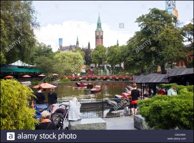 Où se trouvent les jardins de Tivoli ?