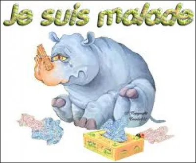 S'il a attrapé la gourme :