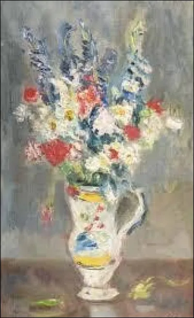 Qui a peint "Vase de glaïeuls " ?