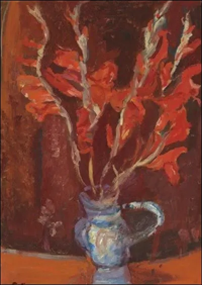 Qui a peint " Glaïeuls " ?