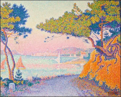 Quel peintre pointilliste a réalisé le tableau "Golfe Juan" ?