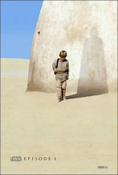 Sur cette image, quelle est la forme de l'ombre d'Anakin ?