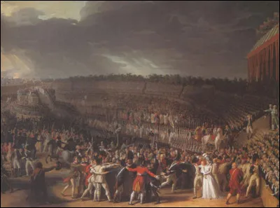 Quand a eu lieu la Fête de la Fédération ?