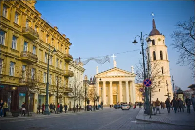La ville de Vilnius est la capitale de la Lettonie.