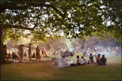 La pluie et le beau temps (2) > N'en déplaisent aux caprices de la météo, nos voisins îliens prennent leur envol dès que le soleil paraît et s'adonnent aux joies du/de ... dans de nombreux parcs.