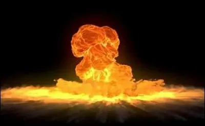 A un moment du film, quelque chose explose, quoi ?