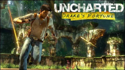 Dans "Uncharted 1" au début du jeu, que trouve-t-on quand Nathan Drake cherche le trésor de Sir Francis Drake ?