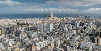 Où se situe la ville marocaine de Casablanca ?