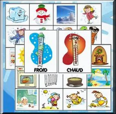 Comment dit-on chaud et froid ?