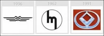 On pourrait croire que leurs véhicules ne marche qu'à pile, mais non ! à qui appartiennent ces anciens logos ?