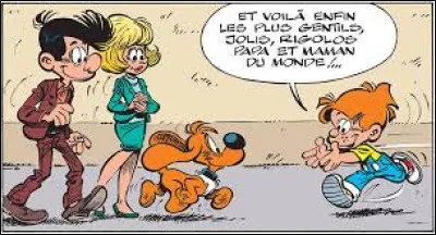 Dans cette même BD, comment s'appelle la voisine ?