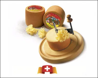 Quel est ce fromage suisse à base de lait de vache cru entier que l'on consomme sous forme de rosettes obtenues à l'aide de la girole ?