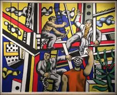 Le peintre, auteur en 1950 de ce tableau "Les Constructeurs à l'aloès", se prénomme ...