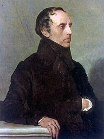 Grande figure politique sous la Monarchie de Juillet, plusieurs fois ministre, président du Conseil en 1847, c'est ... Guizot.