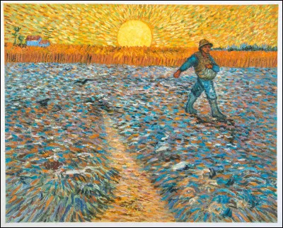 De quel artiste Vincent van Gogh s'est-il inspiré pour son tableau "Le Semeur" ?