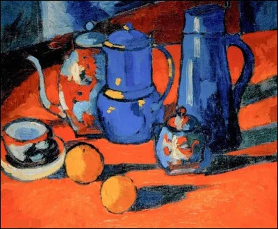 À qui doit-on "Nature morte aux oranges" ?