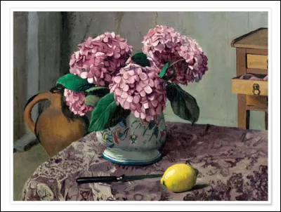 Qui a peint "Hortensia et citron" ?