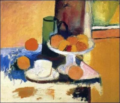Qui a peint "Nature morte aux oranges" ?