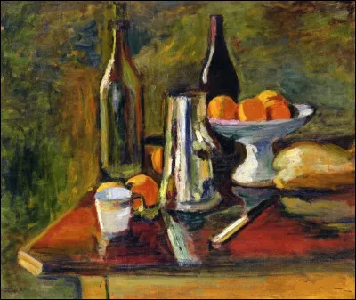 Qui est le peintre de "Nature morte aux oranges" ?