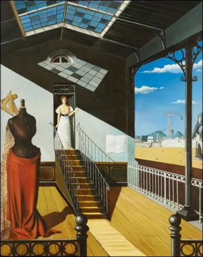 Qui a peint "L'Escalier" ?