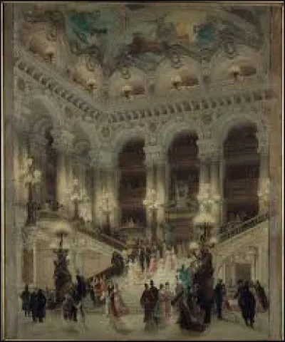 À qui doit-on "L'Escalier de l'Opéra Garnier" ?