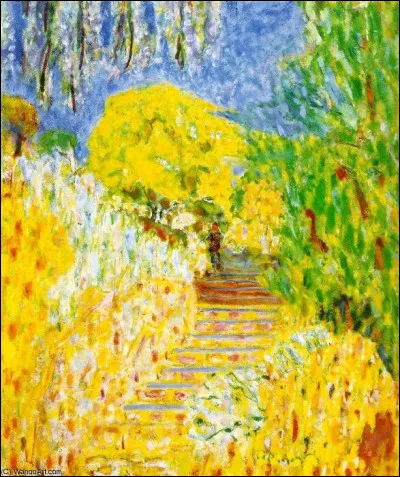 À qui doit-on "L'Escalier du jardin" ?