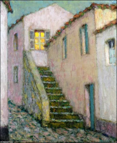 Qui est le peintre de ces escaliers ?