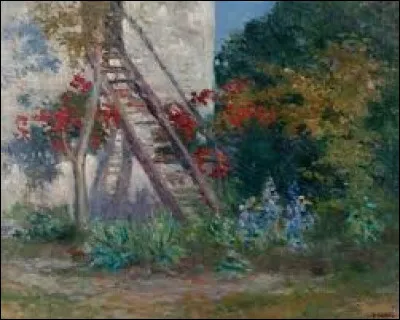 À qui est la toile "Rolleboise, l'escalier de l'atelier" ?