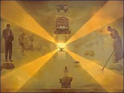 Quel est le titre de cette toile de Salvador Dalí ?