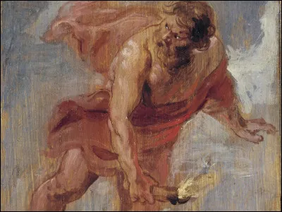 Qui est cette personne qui "vole" le feu pour le donner aux humains ? (Mythologie grecque)