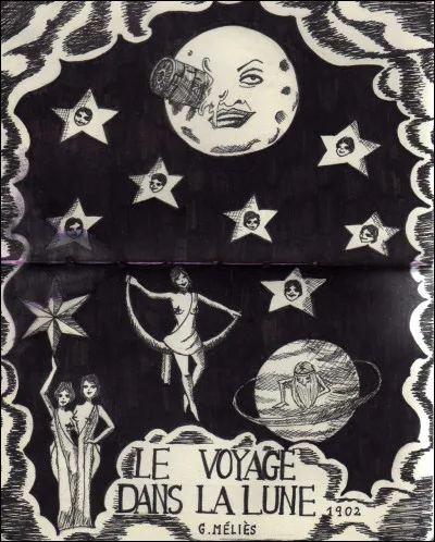 Qui a réalisé le court-métrage "Le Voyage dans la Lune" ?