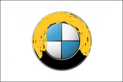 À qui appartient ce logo ? 
(Les gribouillis jaunes sont là pour cacher la marque)