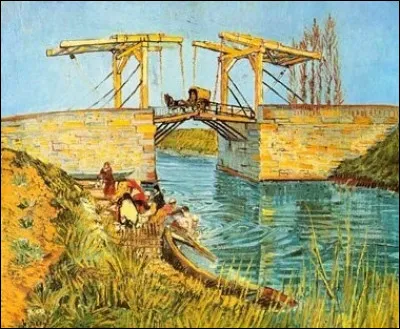 Où a-t-il peint "Le pont de Langlois aux lavandières" ?