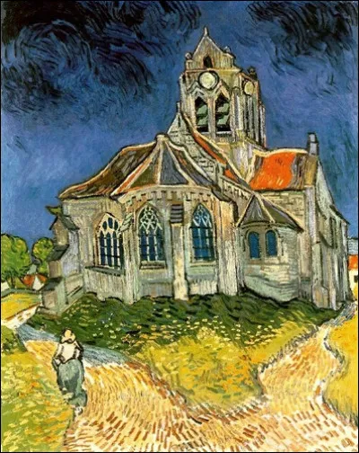 Où a-t-il peint cette église ?