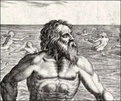 Dans la mythologie grecque, quel est le nom du dieu marin primitif, surnommé le ''vieillard de la mer'' ?