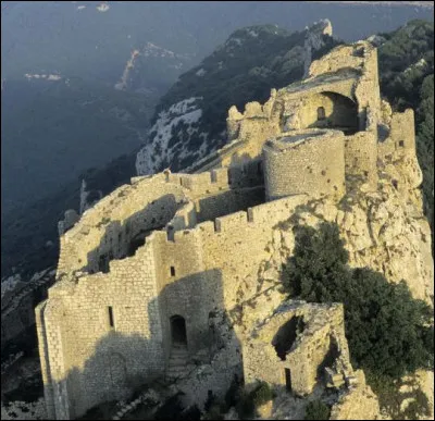 Quelle erreur s'est cachée parmi ces affirmations sur le château de Peyrepertuse ?