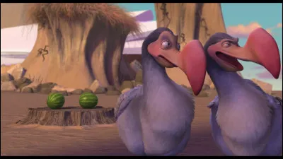 Quels sont ces oiseaux que l'on rencontre dans "L'âge de glace" ?