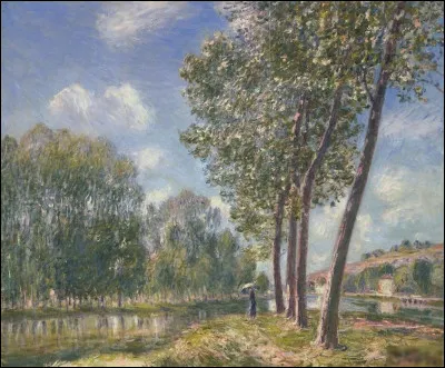 "Soleil de printemps, Le Loing" est l'&oelig;uvre de quel peintre ?