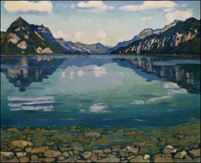 "Le Lac de Thoune" est l'&oelig;uvre de quel peintre ?