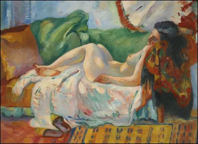 Qui a réalisé le tableau "Femme nue allongée" ?