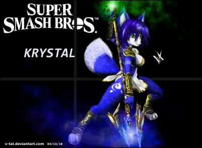 Alors que Krystal aurait dû apparaître en tant que jouable dans Super Smash Bros Brawl, elle fut remplacée par Wolf au dernier moment. Quelle en est la raison principale ?