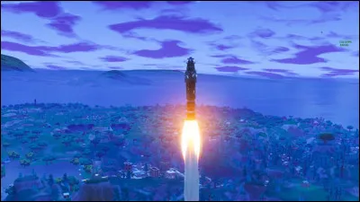 Où la fusée a-t-elle atterri ?