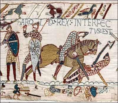 Quelle est cette bataille de 1066 où le duc de Normandie Guillaume le Conquérant remporte une victoire décisive sur le roi d'Angleterre ?