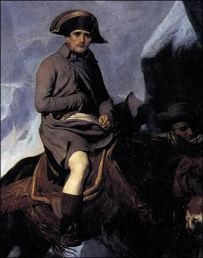 "Bonaparte franchissant les Alpes" est de ...