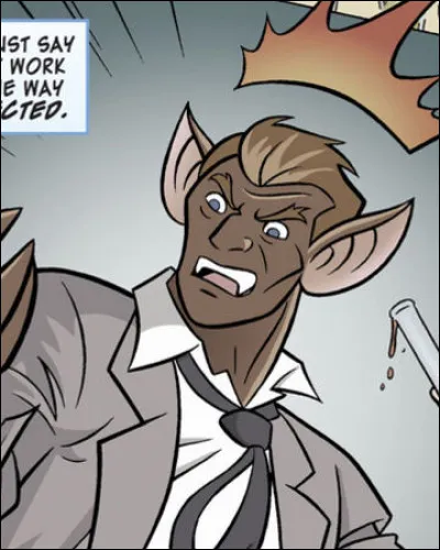 Année d'apparition : 1970
Autre identité : Kirk Langstrom
Au commencement : Scientifique qui travaille pour trouver un remède à la surdité.
Spécialité : Vole et terrorise les cieux de Gotham.
Qui est ce Méchant ?