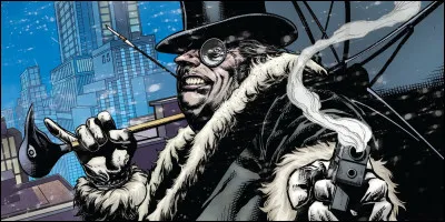 Année d'apparition : 1941
Autre identité : Oswald Chesterfield Cobblepot
Au commencement : Riche héritier orphelin de père, surprotégé par sa mère et complexé par son physique.
Spécialité : Grand chef de gang de trafic en tout genre.
Qui est ce Méchant ?