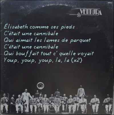 1934 : "C'est une cannibale" > Tout un programme que ce titre interprété par [Prénom ?] Ventura et [Nom de l'orchestre ?]. Mais cette année-là, ce n'était pas le train-train. Pourquoi ?