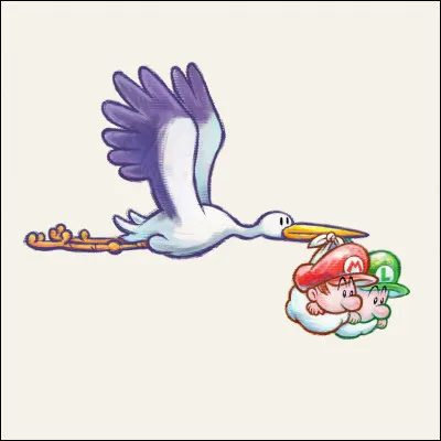 On connaît l'histoire ! Ces deux bébés devaient être livrés par une cigogne mais Kamek le sorcier les kidnappe et les abandonne. Qui les a donc élevés ?