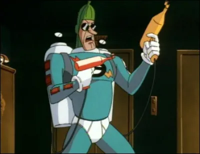 Première apparition : 2003
Alias : Mitchell Mayo
Au commencement : Humoriste de stand-up 
À propos : Utilise un pistolet projetant du ketchup et un autre de la mayonnaise.
Qui est ce méchant ?